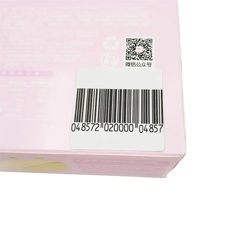 Etiqueta 3*3 Etiqueta de seguridad RF Etiqueta antirrobo para chocolate